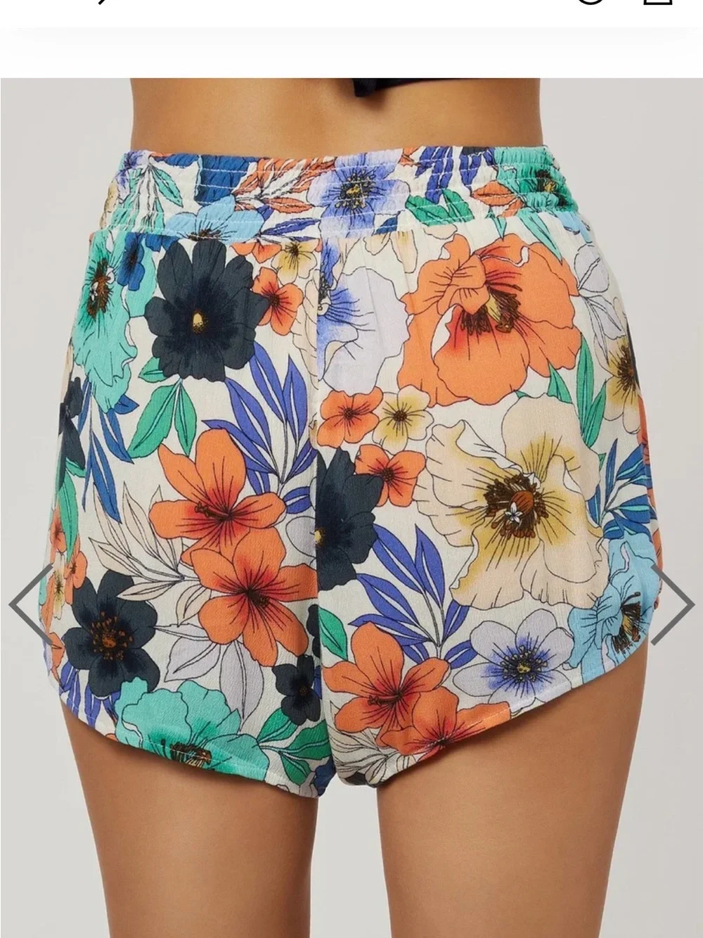 O'Neill Twyla Multicolor Floral Shorts